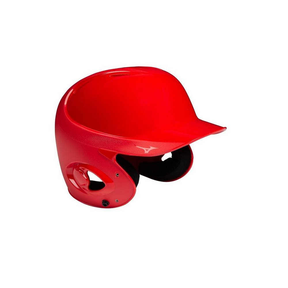 Capacete Mizuno MVP Series Solid Batting - Homem - Vermelhas - YASFP1234